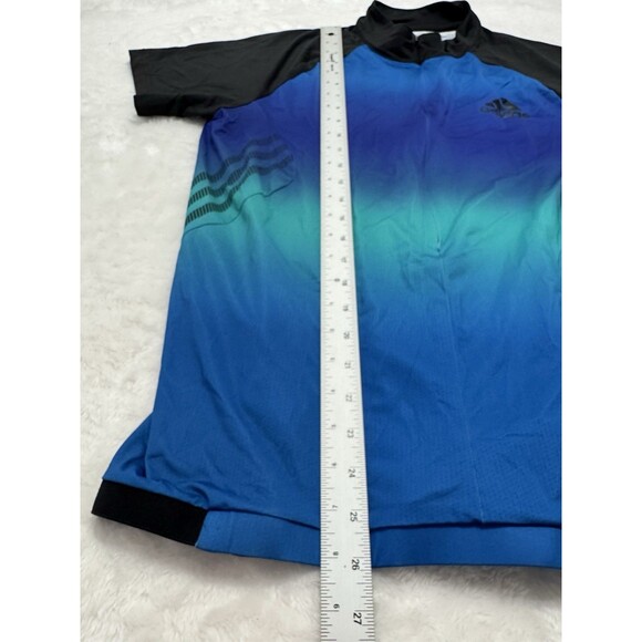 MEN'S ADIDAS 2011 CYCLISMO CYCLING BICYCLE SHIRT JERSEY MAILLOT SIZE Large - Picture 4 of 7